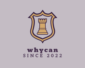 Coach - Knight Chess Castle logo design