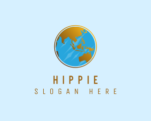 Map - Globe Map Planet logo design