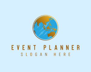 Partner - Globe Map Planet logo design