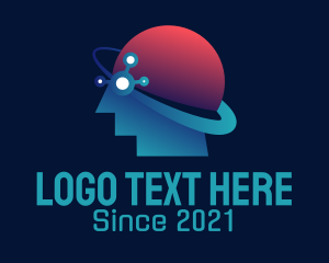 Organ - Human Brain Orbit logo design