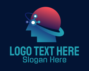 Human Brain Orbit Logo