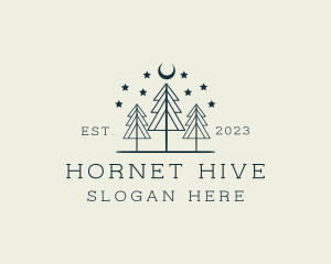 Outdoor Tree Forest logo design