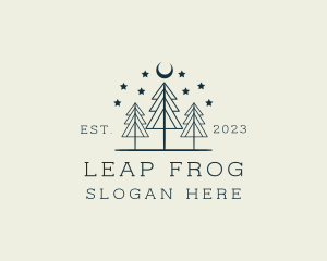 Outdoor Tree Forest logo design