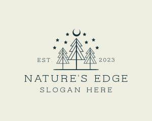Outdoor - Outdoor Tree Forest logo design