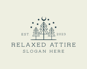 Outdoor Tree Forest logo design