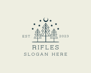 Outdoor Tree Forest logo design