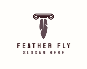 Feather Quill Paralegal logo design