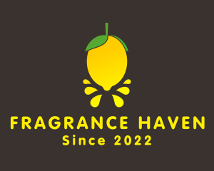 Lemon Juice Extract logo design