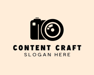 Blogging - Camera Lens Photography Studio logo design