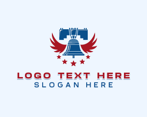 Political - Political Liberty Bell logo design