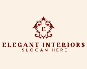 Royal Interior Design Boutique  logo design