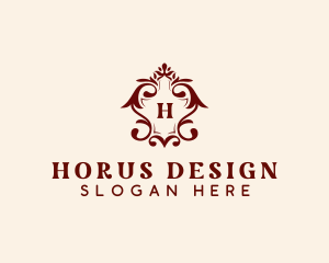 Royal Interior Design Boutique  logo design