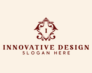 Royal Interior Design Boutique  logo design