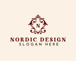 Royal Interior Design Boutique  logo design