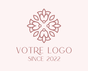 Girly - Flower Cosmetics Boutique logo design