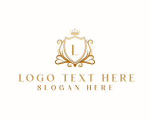Luxury - Royal Shield College logo design