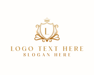 Luxury - Royal Shield College logo design