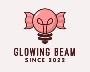 Light Bulb Candy  logo design