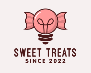 Light Bulb Candy  logo design