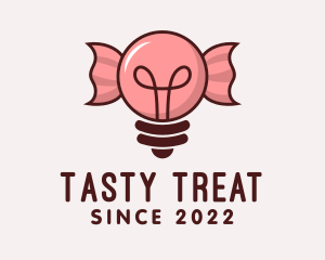 Light Bulb Candy  logo design