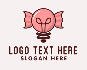 Light Bulb Candy  Logo