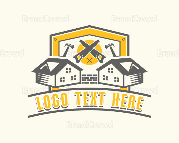 Repair Carpentry Construction Logo