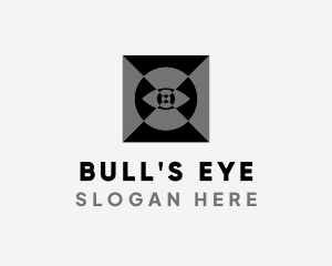 Optical Eye Illusion logo design