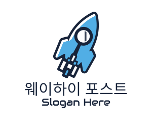 Rocket Launch Search logo design