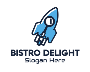 Rocket Launch Search logo design