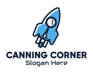 Rocket Launch Search logo design