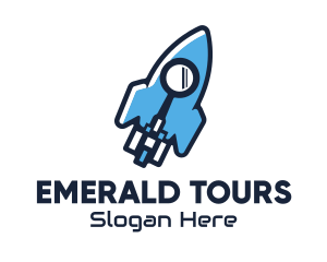 Rocket Launch Search logo design