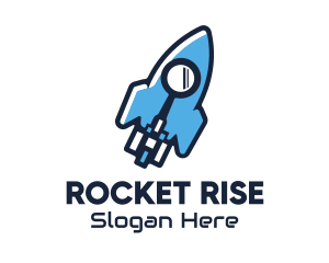 Launch - Rocket Launch Search logo design