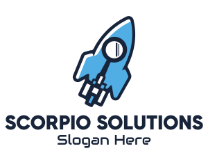 Rocket Launch Search logo design