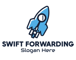 Rocket Launch Search logo design