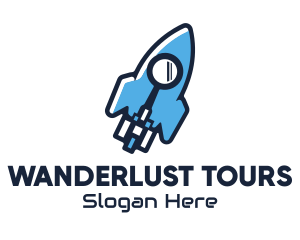 Rocket Launch Search logo design