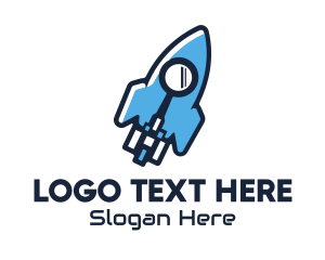 Icon - Rocket Launch Search logo design