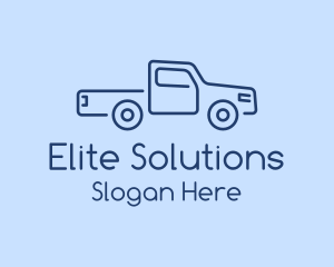 Shipping Service - Delivery Truck Business logo design