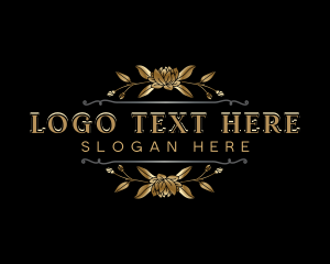 Lotus - Elegant Flower Boutique logo design