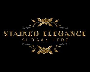 Elegant Flower Boutique logo design