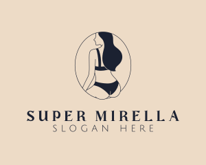 Body - Sexy Woman Lingerie logo design