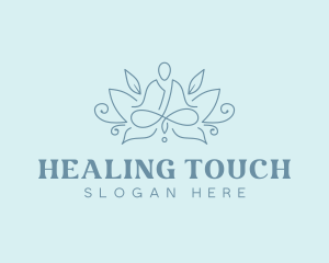 Relaxation Holistic Yoga logo design