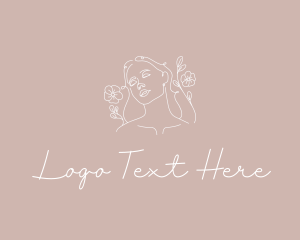 Floral Skin Care Logo