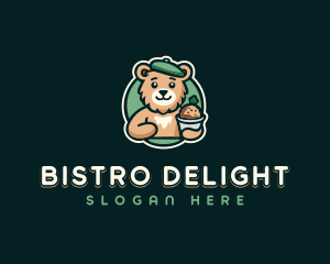 Grizzly Bear Gelato logo design