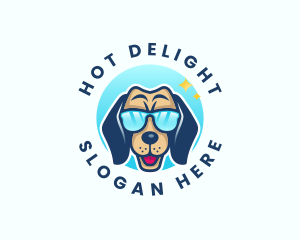 Cool Dog Sunglasses logo design