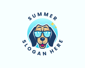 Cool Dog Sunglasses logo design