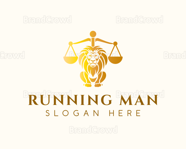 Lion Legal Justice Logo