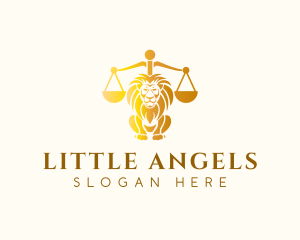 Judiciary - Lion Legal Justice logo design