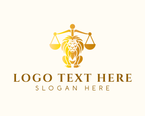 Lion Legal Justice Logo