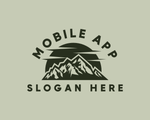 Mountain Alpine Summit Logo