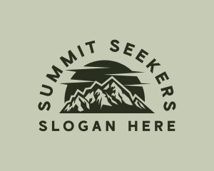 Mountain Alpine Summit logo design